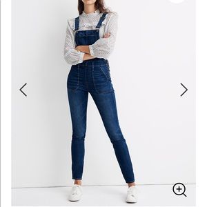 Madewell Skinny Overalls (like new!)